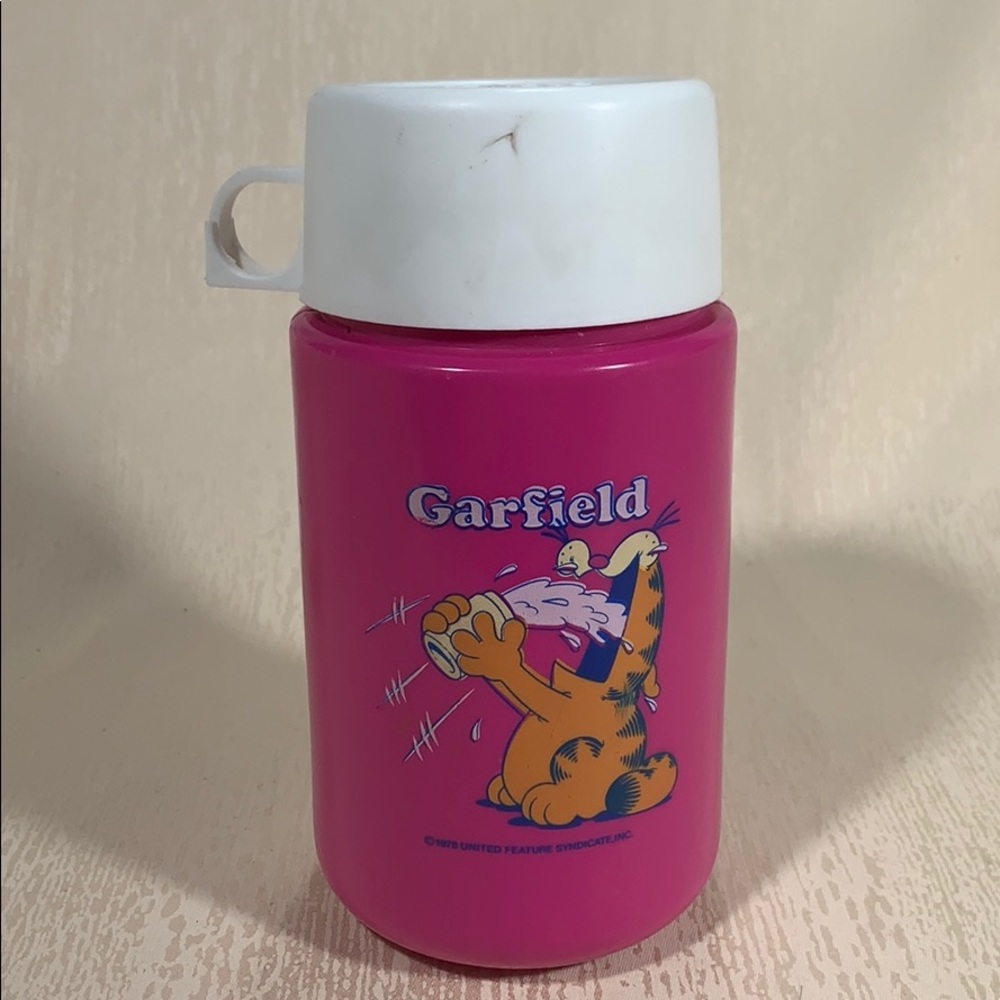 Garfield Lunchbox Thermos - 1978